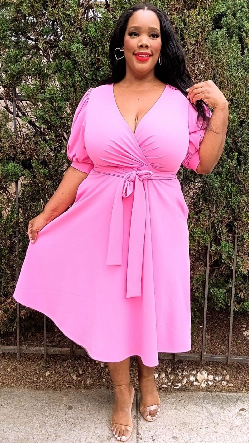 midi dresses made in usa Petal and Pup Women's Ellise Midi Dress