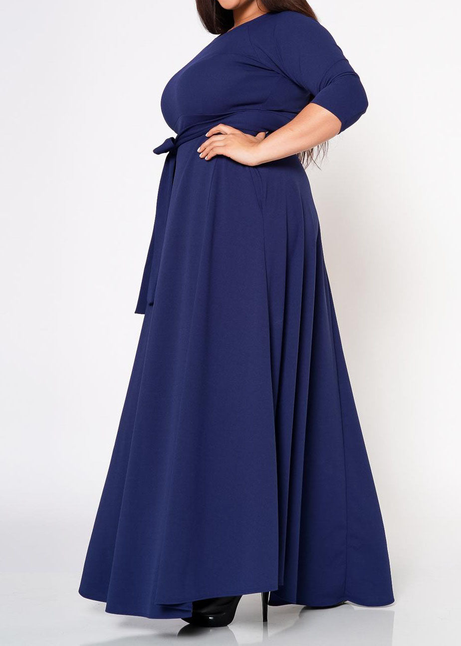plus size dresses for curvy women Hi Curvy Plus Size Women Effortless Fit & Flare Maxi Dress